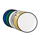 Godox kit de réflecteurs 7-en-1 Gold, Silver, Black, White, Translucent, Blue, Green - 80cm