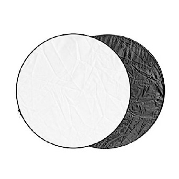 Godox réflecteur rond pliable noir et blanc 60cm pour photographie de studio