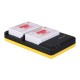 Chargeur double pour 2 batteries d'appareil photo compatibles avec Canon LP-E8 - Image 2
