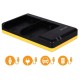 Chargeur double pour 2 batteries Canon LP-E6 + adaptateur USB 230V pratique à 2 ports - Image 3