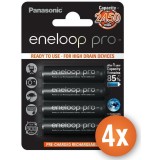 Pack économique de 16 piles AA Panasonic Eneloop Pro rechargeables - 2500mAh avec boîtier de rangement