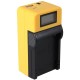 Chargeur compact pour batterie Canon LP-E6, LP-E6N et LP-E6NH - avec écran LCD et connexion USB - Image 2