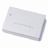 Batterie d'appareil photo NB-5L compatible avec Canon - Lithium-Ion 850mAh
