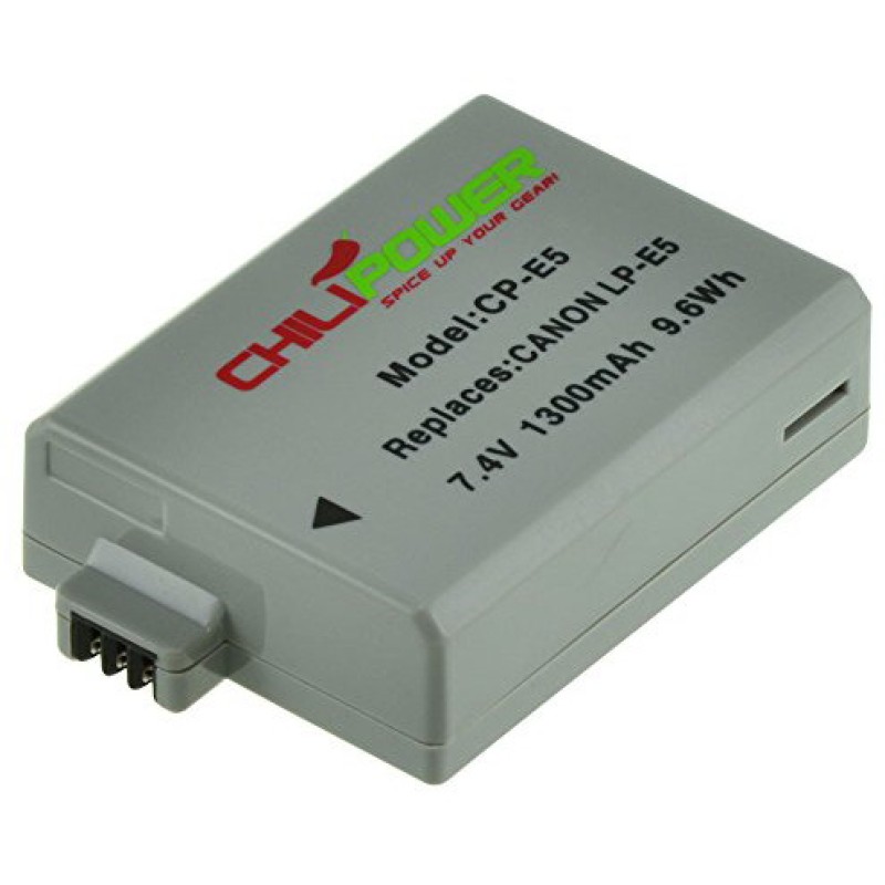 ChiliPower LP-E5 accu voor Canon - 1300mAh