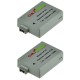 ChiliPower LP-E5 batterie pour Canon 1300mAh - pack de 2 - Image 2