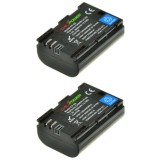 ChiliPower LP-E6 batterie pour Canon - 1850mAh - Pack de 2