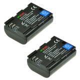 ChiliPower LP-E6N batterie pour Canon - 2000mAh - Pack de 2