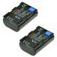 ChiliPower LP-E6N batterie pour Canon - 2000mAh - Pack de 2 - Image 2