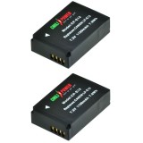 ChiliPower LP-E12 batterie pour Canon - 1100mAh - lot de 2