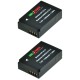 ChiliPower LP-E12 batterie pour Canon - 1100mAh - lot de 2 - Image 2
