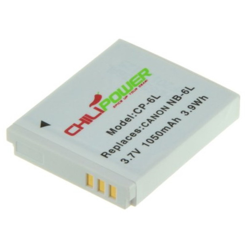 ChiliPower NB-6L accu voor Canon - 1000mAh