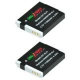 ChiliPower NB-6LH batterie pour Canon - 1150mAh - Pack de 2