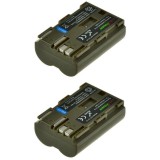 ChiliPower BP-511 / BP-511A batterie pour Canon - 1700mAh - Pack de 2