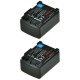ChiliPower BP-808 / BP-807 batterie pour Canon - 950mAh - Lot de 2 - Image 2