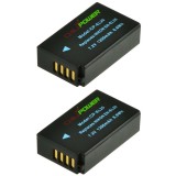 ChiliPower EN-EL20 batterie pour Nikon - 1200mAh - Pack de 2