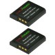 ChiliPower NP-BG1 / NP-FG1 batterie pour Sony - 1100mAh - pack de 2 - Image 2