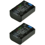 ChiliPower NP-FV50 / NP-FV40 batterie pour Sony - 950mAh - Pack de 2