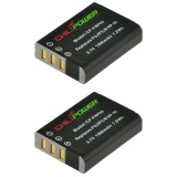Batterie ChiliPower NP-95 pour Fujifilm - 1900mAh - Pack de 2