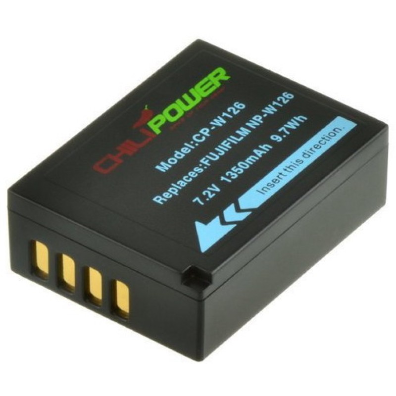 ChiliPower NP-W126 accu voor Fujifilm - 1350mAh