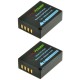 ChiliPower NP-W126 batterie pour Fujifilm - 1350mAh - pack de 2 - Image 2