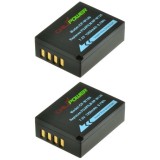 ChiliPower NP-W126 batterie pour Fujifilm - 1350mAh - pack de 2