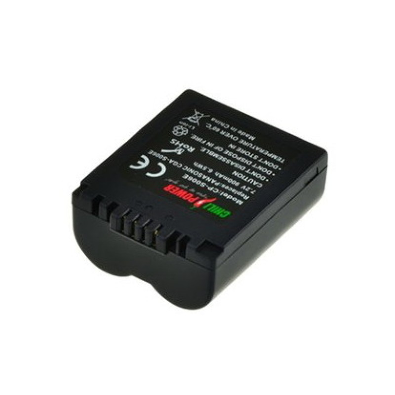 ChiliPower CGA-S006 / CGR-S006 accu voor Panasonic - 900mAh