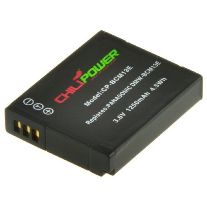 ChiliPower DMW-BCM13E accu voor Panasonic - 1250mAh
