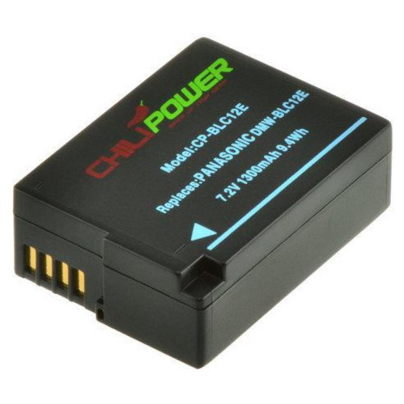 ChiliPower DMW-BLC12 accu voor Panasonic - 1300mAh