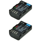 ChiliPower DMW-BLF19E batterie pour Panasonic - 1950mAh - Pack de 2