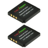 ChiliPower NP-50 batterie pour Fujifilm - 950mAh - Pack de 2