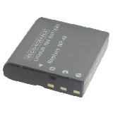Batterie d'appareil photo NP-40 compatible avec Casio - lithium-ion 1200mAh