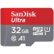 Sandisk carte mémoire microSDHC Mobile Ultra 32 GB avec adaptateur SD