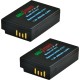 2 x batteries LP-E17 pour Canon avec chargeur et adaptateur voiture ChiliPower original - Image 2