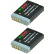 ChiliPower NB-13L batterie pour Canon - 1150mAh - Pack de 2 - Image 2