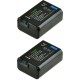 ChiliPower NP-FW50 batterie pour Sony - 1100mAh - pack de 2 - Image 2