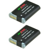 ChiliPower NB-12L batterie pour Canon - 1950mAh - Lot de 2