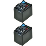 ChiliPower BP-819 batterie pour Canon - 1800mAh - pack de 2