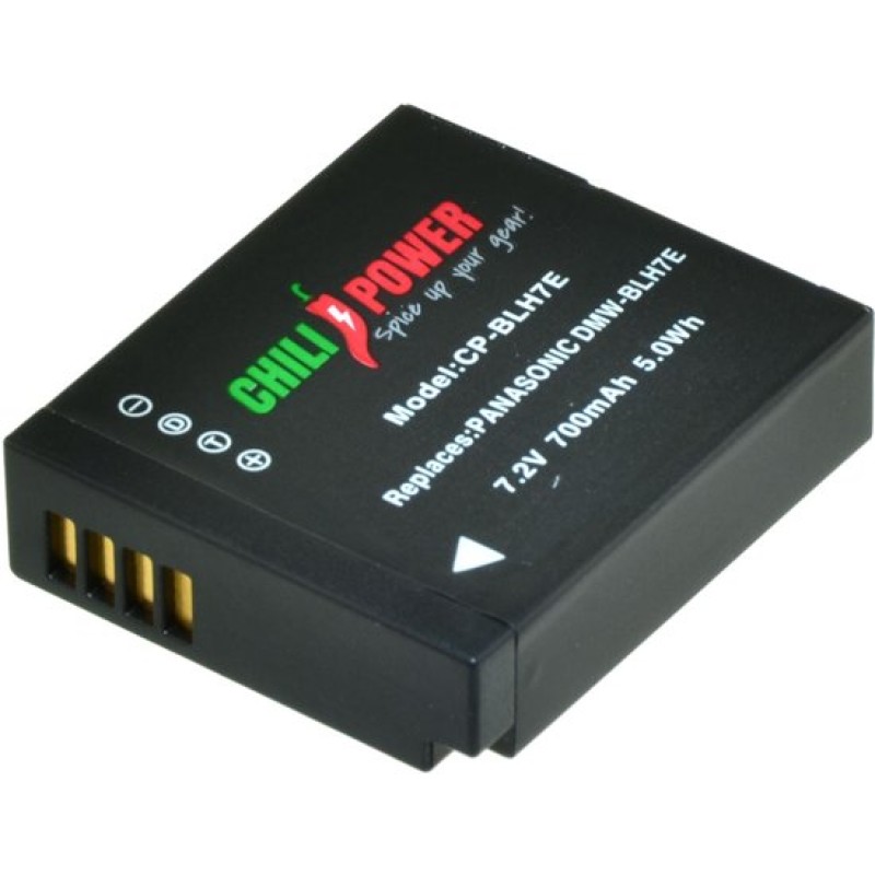 ChiliPower DMW-BLH7 accu voor Panasonic - 700mAh