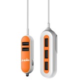 Jupio chargeur de voiture USB 5 ports - 5 x 2,4A pour smartphones et tablettes