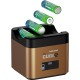 Hähnel ProCube2 - Chargeur double professionnel pour Olympus BLN-1, BLS-5, BLH-1 avec port USB et adaptateurs universels - Image 3