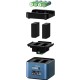 Hähnel ProCube2 chargeur double professionnel pour batteries Panasonic avec USB et adaptateurs - Image 4