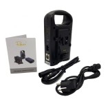 Rolux chargeur double RL-2KS pour batteries V-Mount avec alimentation XLR