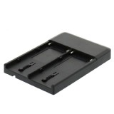 Falcon Eyes NP-F adaptateur de batterie AD-PS1 V-Mount vers F-Mount pour deux batteries Sony NP-F