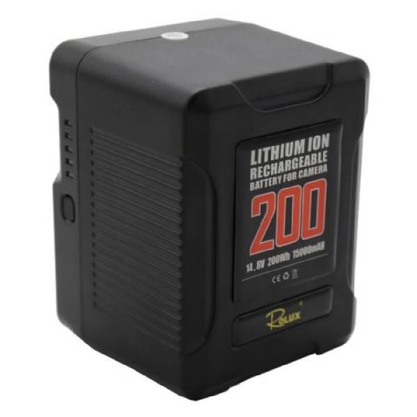 Batterie V-Mount Rolux Smart YC-200S 200Wh 14,8V 15000mAh avec USB et D-Tap