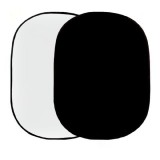 Falcon Eyes Background Board R-1482WB blanc/noir 148x200 cm - fond pliable réversible pour photo et vidéo