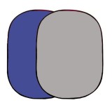 Falcon Eyes Background Board BCP-07-03 bleu/gris 148x200 cm - fond photo pliable réversible