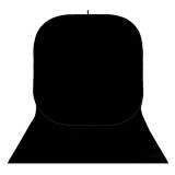 StudioKing Background Board BBT-02 fond pliable noir 400x150 cm pour photo et vidéo