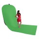 StudioKing Background Board BBT-10-07 fond vert/bleu réversible 400x150 cm - Image 2