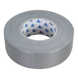 Deltec Gaffer Tape Pro gris 46 mm x 50 m - ruban adhésif professionnel repositionnable sans résidus