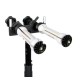 Falcon Eyes Klemmen CBH-12-2 pour 2 rouleaux de fond - système de suspension pour studio photo - Image 2